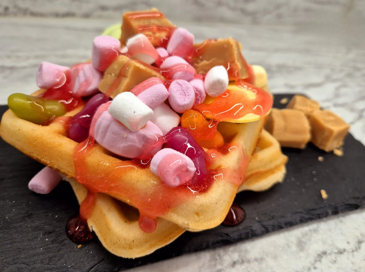 Homemade Gluten Free Waffle Box - Pick'nMix'