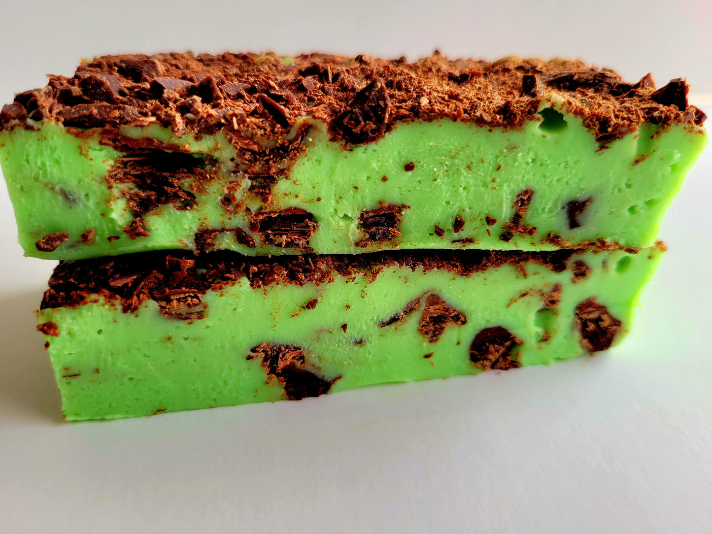Mint Chocolate Chip Fudge