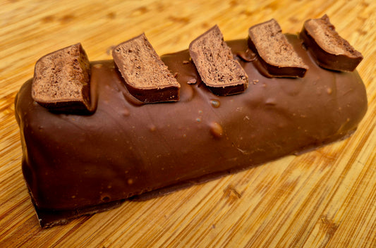 Log Style Wispa inspired Fudge Bar - Minimum 350g