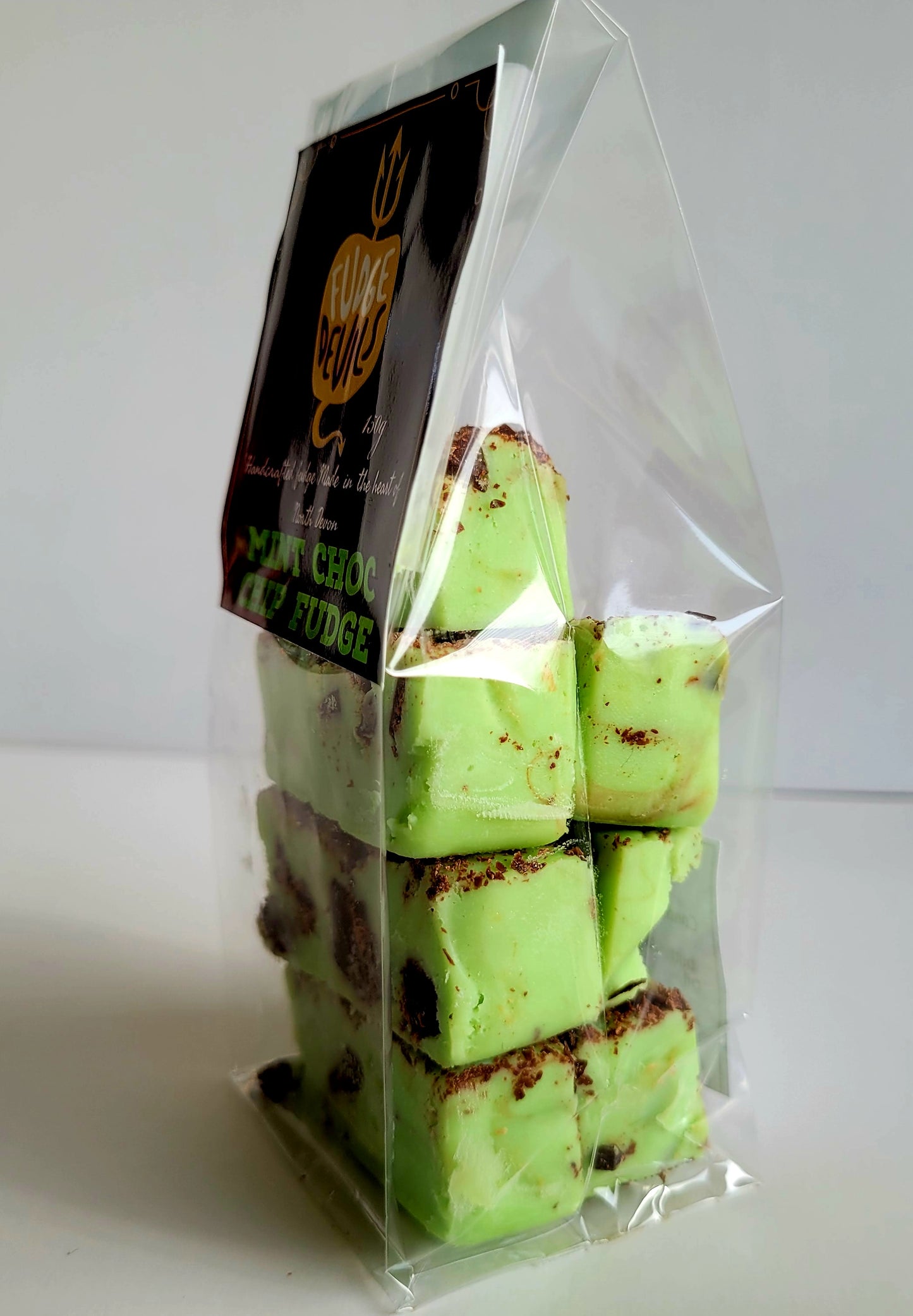 Mint Chocolate Chip Fudge